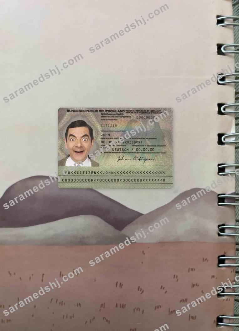 Germany ID (2010 – 2020) photolook FRONT